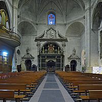 Archivo:Iglesia de Santiago el Real (Logroño). Coro