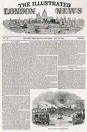Archivo:Illustrated London News - front page - first edition