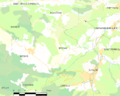 Map commune FR insee code 11050