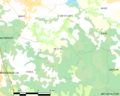 Map commune FR insee code 33507