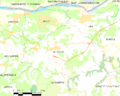 Map commune FR insee code 64147