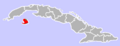 Nueva Gerona, Cuba Location