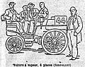 Petit Journal 22 7 1894 Serpollet steam voiture completes Paris-Rouen