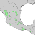 Pinus teocote range map 2