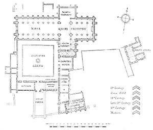 Archivo:Plan of Netley Abbey