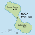 Roca Partida Karte map