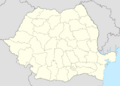 Romania location map