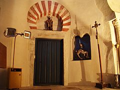 San Cebrián de Mazote iglesia arco mozarabe ni