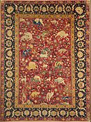 Silk Animal Carpet MET DT501