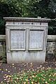 The grave of Flora Stevenson, Dean Cemetery, Edinburgh