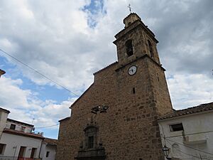 Archivo:Torre campanario de la iglesia Parroquial de San Juan Bautista de Matet (Castellón)