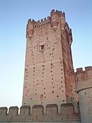 Torre del homenaje del castillo de Medina del Campo
