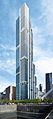 Two World Trade Center photomontage, Memorial view