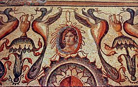 Villa Romana de La Olmeda Mosaicos romanos 004