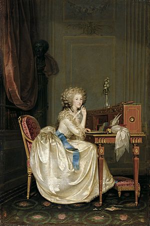 Archivo:1788 portrait of the Princess of Lamballe by Anton Hickel at the Liechtenstein Museum, Vienna