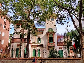 180 Casa Muley Afid, Consolat de Mèxic, pg. de la Bonanova 55 (Barcelona).jpg