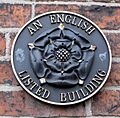 An English Listed Building Plaque - geograph.org.uk - 1190365