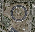 Apple Park satellite view May 2017 (crop)