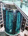 AquaDom von Oben