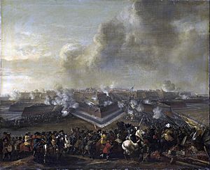 Archivo:Assault on Coevorden in 1672 - De bestorming van Coevorden, 30 december 1672 (Pieter Wouwerman)