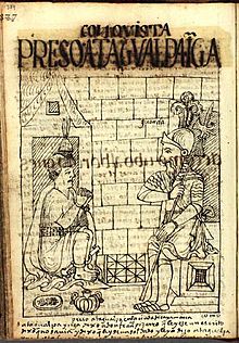 Archivo:Atahuallpa prigioniero
