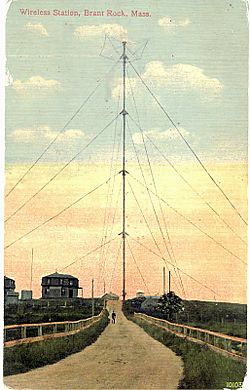 Archivo:Brant rock radio tower 1910