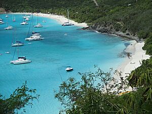 Archivo:British Virgin Islands — Jost van Dyke — White Bay?