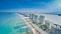 Cancun Strand Luftbild (22143397586)