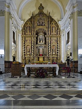 Archivo:Capilla mayor de la Iglesia de San Jacinto, Sevilla