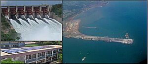 Archivo:Economía Energética y Generación de Energía Eléctrica de Ghana – Energy Economy and Electricity Generation of Ghana (collage)