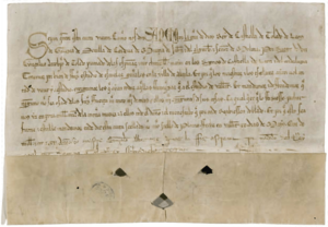 Archivo:Estudio General de Alcalá de Henares (20-05-1293) promulgado por Sancho IV de Castilla