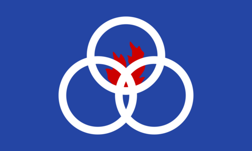 Flag of Orestes, IN