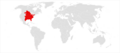 Fox squirrel range map