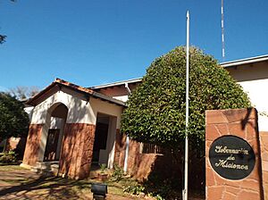 Archivo:Gobernación del departamento de Misiones, en su ciudad capital, San Juan Bautista
