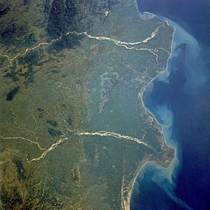 Archivo:Godavari satellite view
