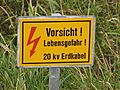 Hhu Vorsicht Erdkabel bei AN Bonus