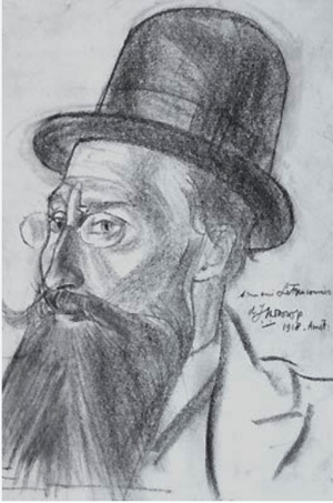 Le Fauconnier by Toorop 1918.png