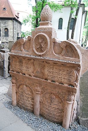Archivo:Loew-rabin-tombstone