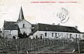 Louroux-Hodement L'église en 1909