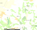 Map commune FR insee code 64116