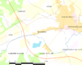 Map commune FR insee code 72203
