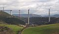 Millau Viaduct construction south