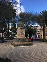Archivo:Monumento a Miguel Moreno en el parque San Sebastian