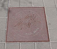 Archivo:Paul Anka star on Walk of Fame