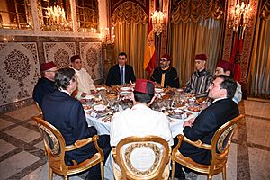 Archivo:Pedro Sánchez se reúne con el rey de Marruecos, Mohamed VI (6)