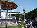 Puruándiro plaza central