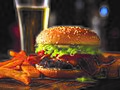 Red Robin Bacon Cheeseburger