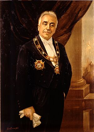 Archivo:Retrato del presidente de la segunda República Española (1931-1939), Niceto Alcalá Zamora y Torres (1877-1949) - Ruano Llopis, Carlos, 1878-1950