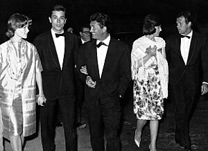 Archivo:Romy Schneider, Alain Delon, Jean Marais, Lucilla Morlacchi And Renato Salvatori