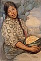 Saturnino Herrán - Mujer con calabaza, 1917 (195)